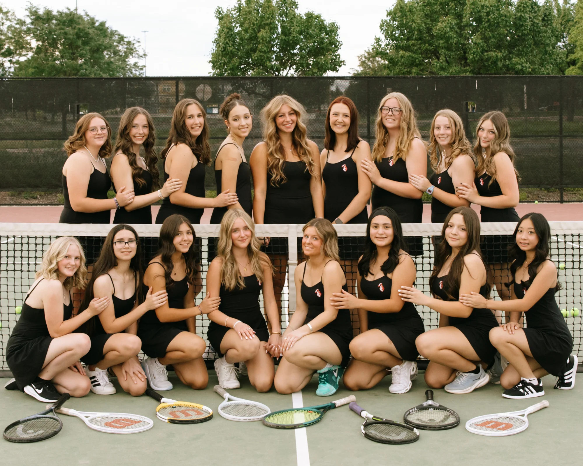 2025-2026 Girls Tennis Team